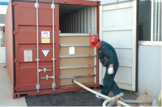 Integrated logistics services for liquid bags